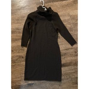 100% Wool Turtle Neck Dress